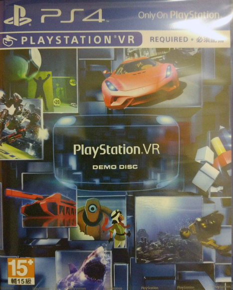 PS4VR游戲體驗版 DEMO DISC 7合1 港版英文VR游戲