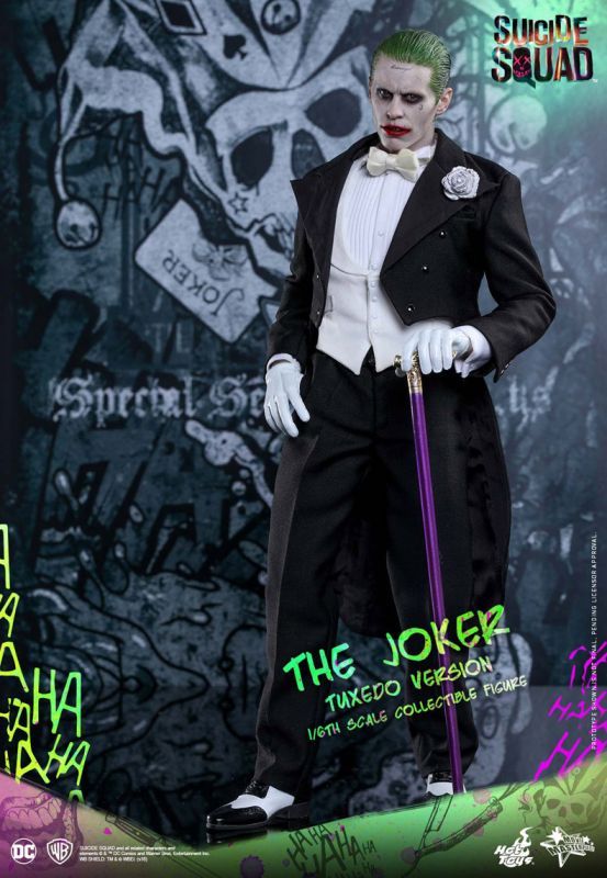 Hot Toys正版 自殺小隊 HT小丑模型(晚禮服版)