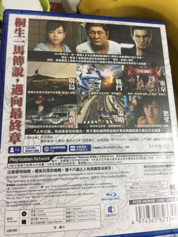 如龍6命之詩 中文版