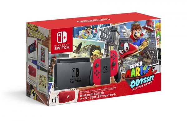 任天堂Switch馬里奧奧德賽限定機 