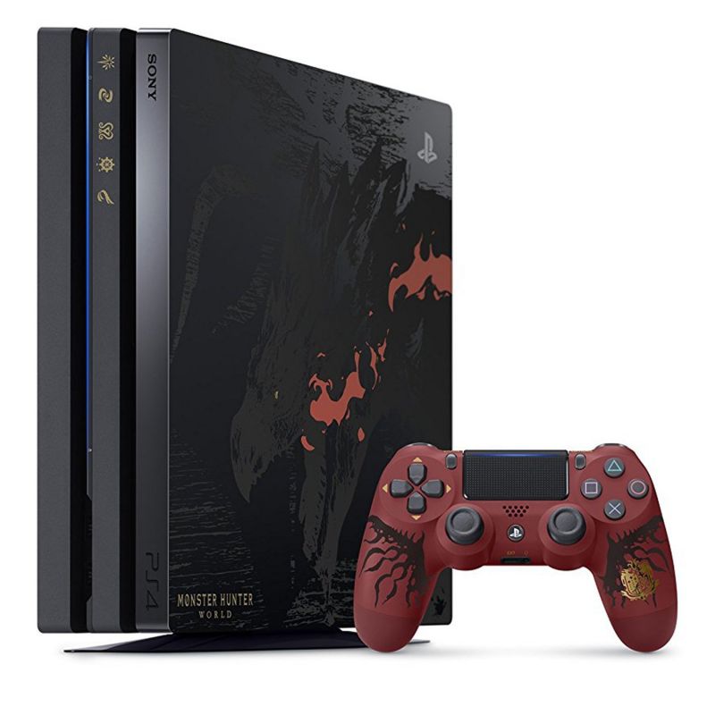 PS4PRO 怪物獵人世界限定主機港版 順豐到付
