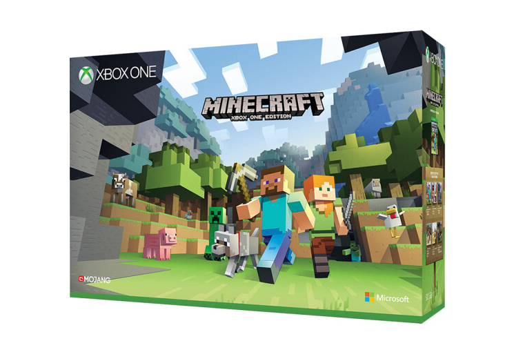 微軟Xbox One S 500GB我的世界同捆限定套裝