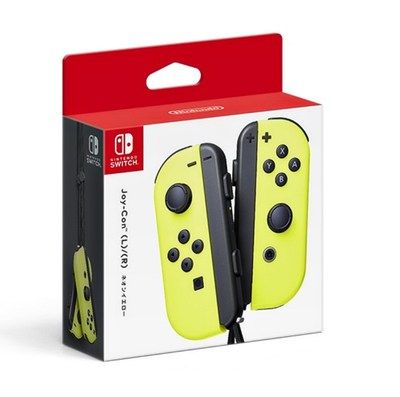 任天堂Switch NS 黃色 Joy-Con手柄