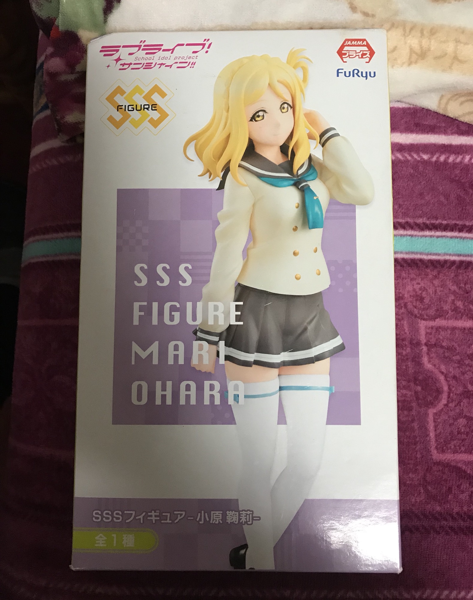 love live sunshine furyu sss小原鞠莉 手辦 景品
