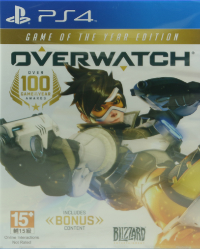 PS4守望先鋒/斗陣特攻年度版 港版英文