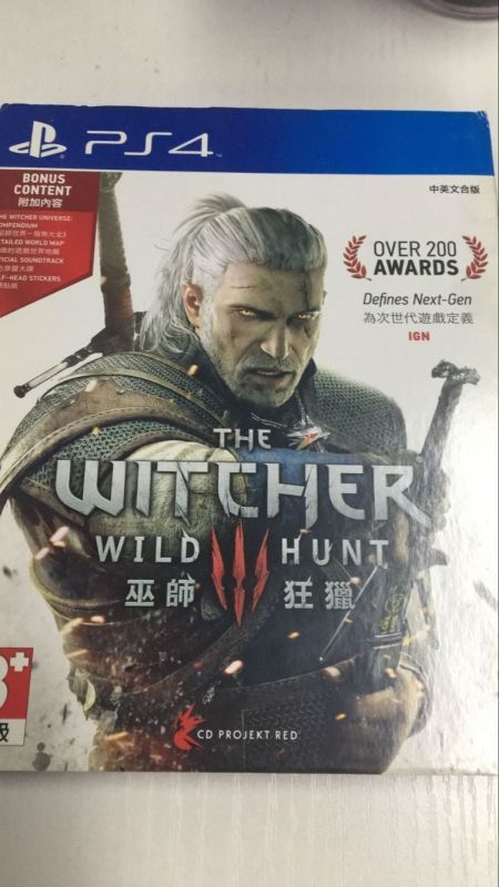 612官方二手 巫師3：狂獵初版帶特典